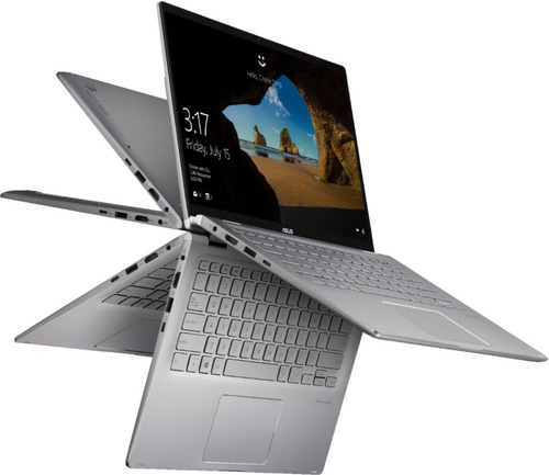 Imagen 3 de 10 de Notebook Asus 14 Tactil Amd Ryzen 5 8gb Ram Ssd 256gb Fhd