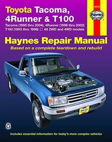 Book : Toyota Tacoma, 4runner And T100 Haynes Repair Manual