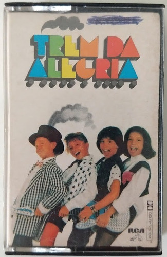 Fita K7 Cassete Trem Da Alegria Xuxa He Man 1986 Original