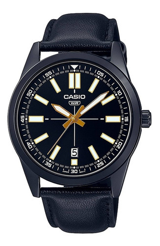 Relógio masculino Casio MTP-VD02BL-1EUDF