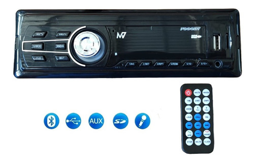 Radio Automotivo M7 Jt7000bt Mp3 Player Bt Usb Aux 4x15w Jr8