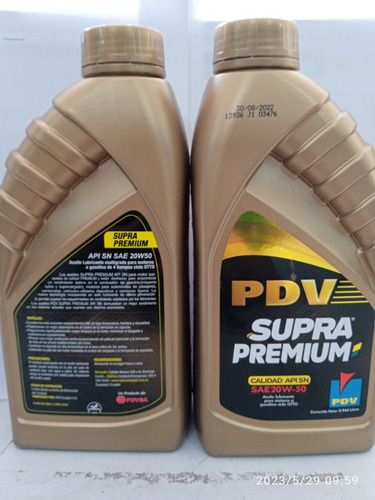 Super Oferta  Lubricantes Pdv 20w50 Mineral 