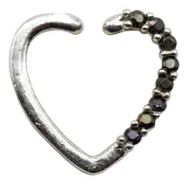 Comprar Piercing Daith Corazon C\u002F Cofj02 1.0x8 Acero Quirurgico 1un