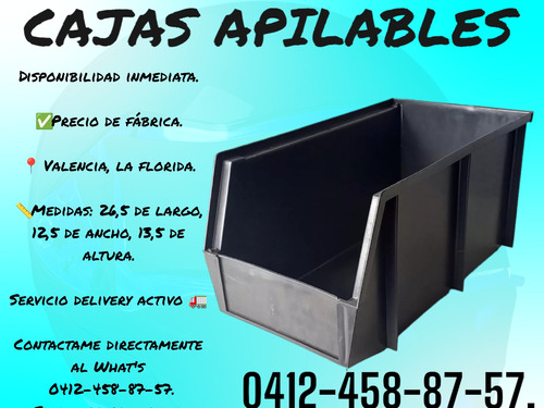 Cajas Apilables Nuevas .