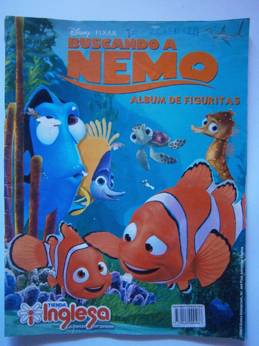 Album De Figuritas Buscando A Nemo De Tienda Inglesa Disney.