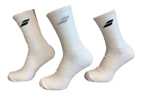 Medias Babolat 1 Pack X3 Medias Long Socks Flag Tenis Padel 