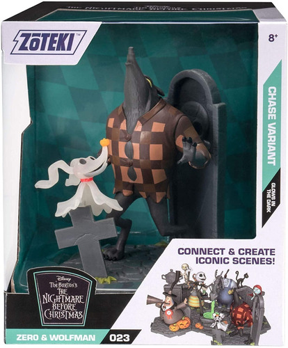 Figura Zoteki Extraño Mundo De Jack Zero & Wolfman (11494)