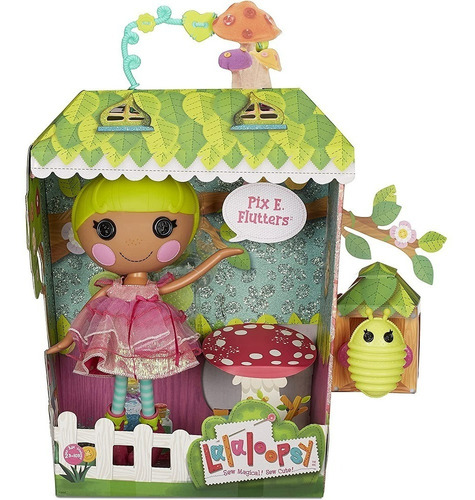 Muñeca Lalaloopsy Pix E Flutters 33 Cm