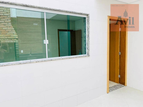 Sobrado Com 3 Dormitórios À Venda, 200 M² Por R$ 890.000,00 - Penha - São Paulo/sp - So0877