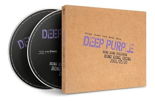 Deep Purple Live In Hong Kong Usa Import Cd X 2 Nuevo