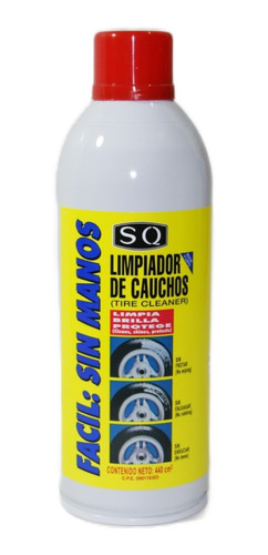 Limpia Cauchos Espuma Sq Tire Cleaner ( 440 )