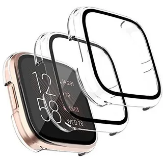 Protector De Pantalla Tobfit Para Fitbit Versa 2 Con Alta De