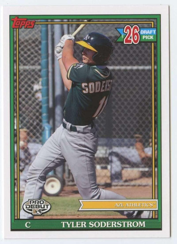 2021 Topps Pro Debut Pd-174 Tyler Soderstrom Azl Athletics R