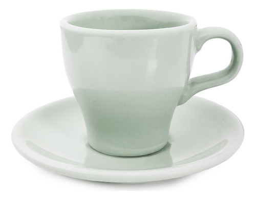 Set X 6 Combo Taza C/ Plato Germer Tulipa 280 Ml