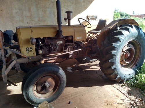 Trator Valmet 85id Com Roçadeira E Plataforma