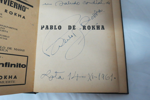 Libro Idioma Del Mundo Firmado Por Pablo De Rokha