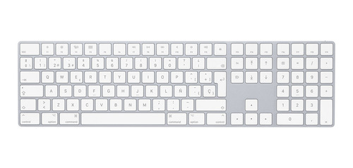 Imagen 1 de 4 de Apple Magic Keyboard Con Teclado Numérico Plata (español)