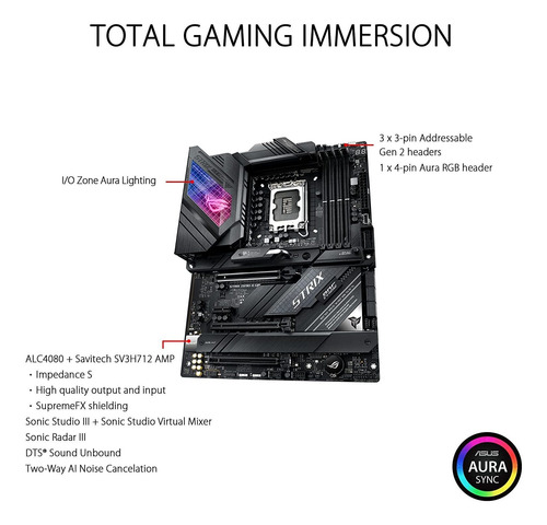 Asus Rog Strix Z690-e, Compatible Con Ddr5 Y Windows 11