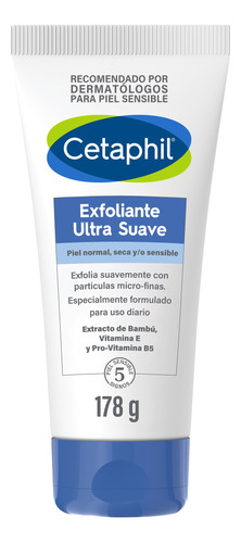 Exfoliante Cetaphil Ultra Suave De Uso Diario 178g