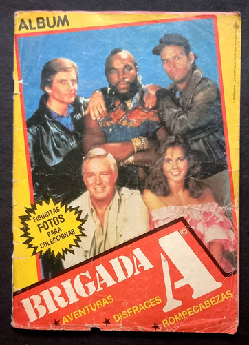 Album De Figuritas Brigada A 1986 Completo