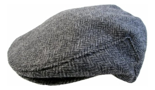 John Hanly Para Hombre Irlandés Gorra Plana Gris Carbón Espi