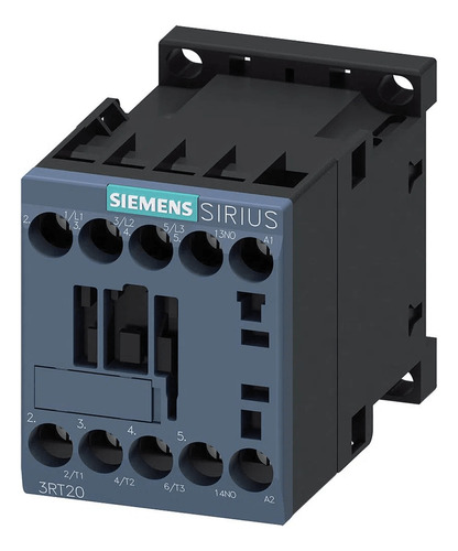 3rt20 15-1an22contator 3p 7a 220vca 3rt Siemens 220v