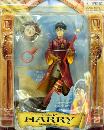 Mattel Harry Potter & The Sorcerers Stone Quidditch Harry