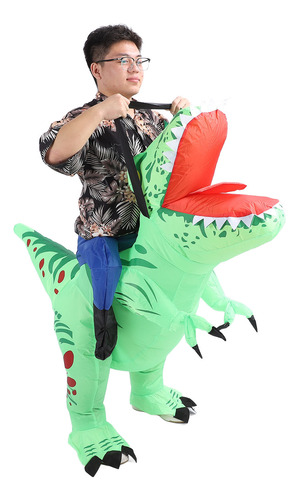 Disfraz Inflable De Dinosaurio Para Cosplay, Varios Colores,