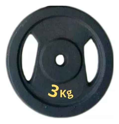 comprar Par  De Discos De Hierro 3 Kg