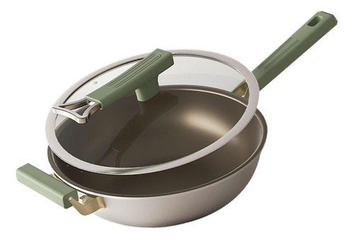 . Sartén Antiadherente Wok Antiadherente Utensilios De 34 Cm
