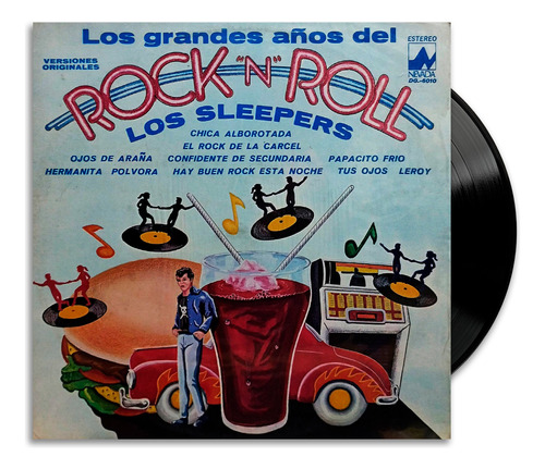 Los Sleepers - Los Grandes Años Del Rock N Roll - Lp