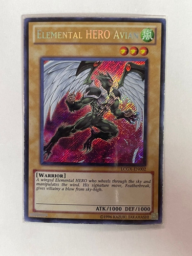 Elemental Hero Avian (alternate Art) Yugioh