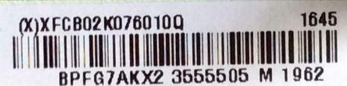 Main / Vizio Xfcb02k076 / 715g7484-m02-001 / Modelo D50-d1 (Usado)