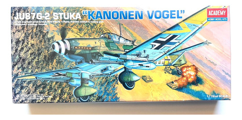 Avión Junkers Ju-87 Stuka Hans Ulrich Rudel 1/72 Molde Nuevo