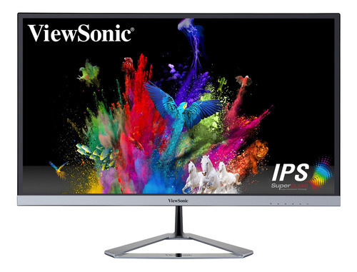 Monitor Viewsonic 22 Ips Full Hd Hdmi Displaypor Vx2276smhd Cor Preto