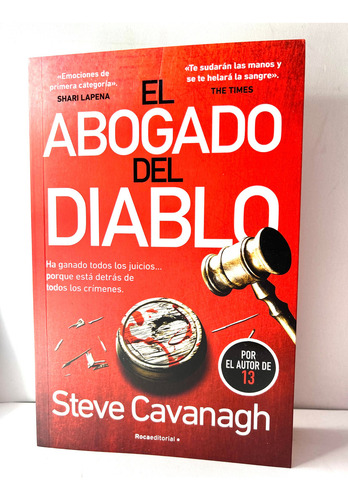 El Abogado Del Diablo (serie Eddie Flynn 3), De Steve Cavanagh. Editorial Roca Editorial, Tapa Blanda, Edición 1 En Español