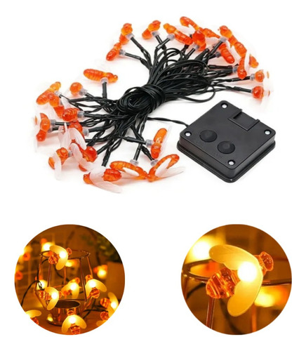 Pack 3 Guirnaldas Abejitas Solares