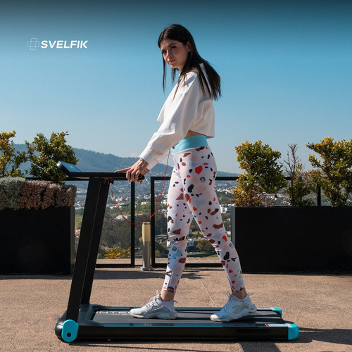 Imagen 7 de 10 de Caminadora Plegable Compacta Bluetooth Svelfik Runtech Lte1