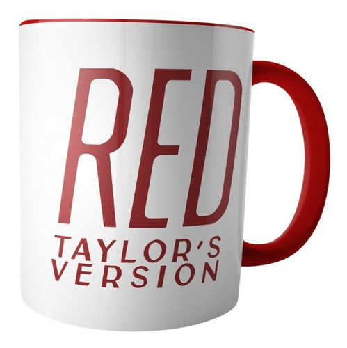 Taza Taylor Swift Red Taylor's Version