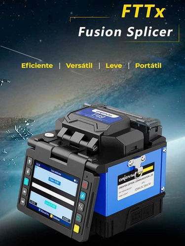 Maquina De Fusão Orientek T49 Fttx Fusion Splicer Nf-e