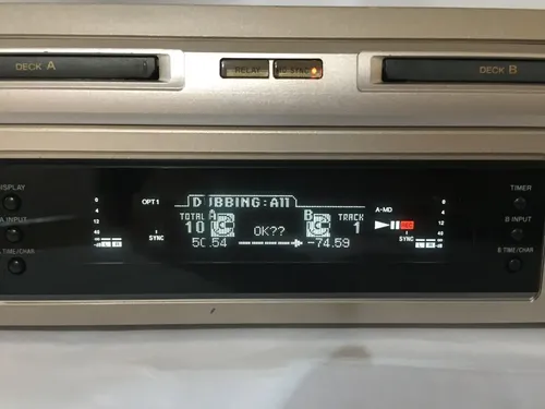 Md Sony Mds W1 - 1998 Duplo Md, Minidisc Japan | MercadoLivre