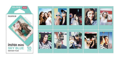 Fujifilm Cartucho Fuji Instax Mini Sky Blue 10 Hojas