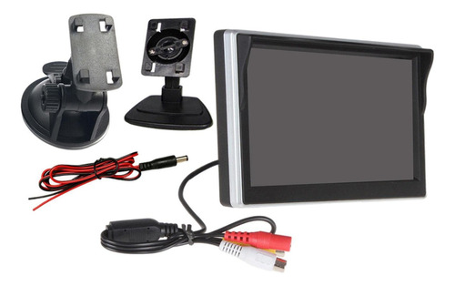 Pantalla De Monitor Lcd For Automóvil Con 2 Soportes