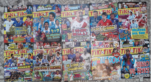 Lote X Diez Revistas * Tiki Tiki * Deporte Futboll Juli 2012