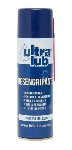 Desengripante Spray Limpador Lubrificante Ultra Lub 300ml