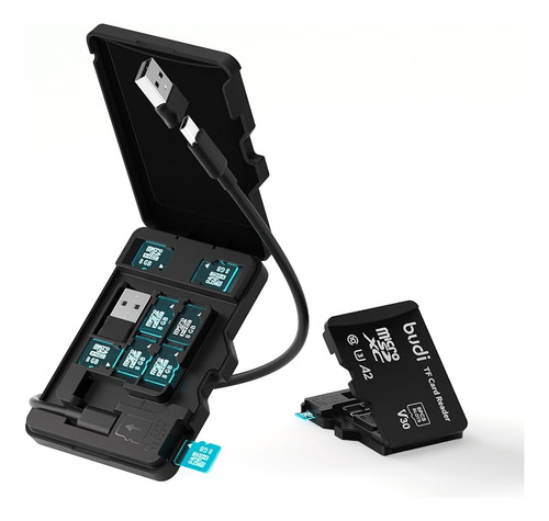 Lector De Tarjetas De Memoria Sd Tf Adaptador Usb C Otg