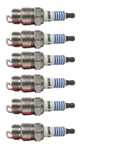 Imagen 1 de 10 de Juego X6 Bujias De Ford Falcon 62/91 Orig Motorcraft Bsf82ca