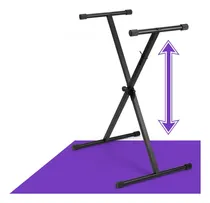 Comprar Soporte De Teclado, Base Para Piano, Forma De X Portátiles Soporte Para Teclado Musical,soporte Para Teclado Estilo X,7 Posiciones Ajustables Altura Y Anchura,para 54 A 88 Teclas