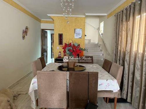 Sobrado Com 3 Dormitórios À Venda, 140 M² Por R$ 700.000,00 - Vila Carioca - Guarulhos/sp - So0091