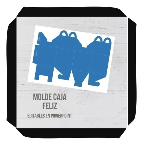 Kit Imprimible Molde Cajita Feliz Mc Donals (editable)